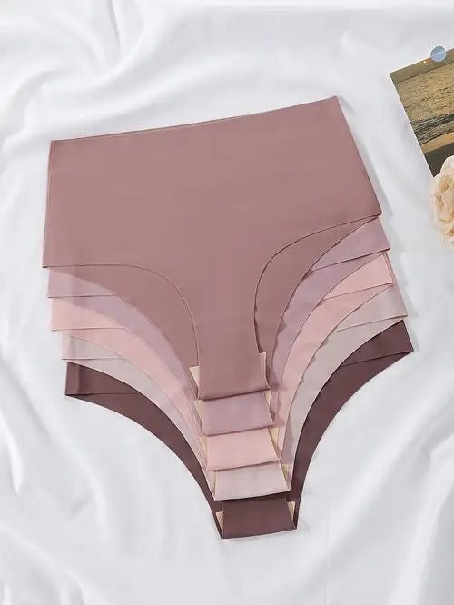 Slips taille haute sans couture