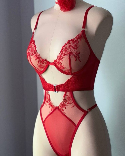 Bodysuit dentelle